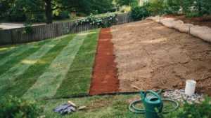 Sod and grass seed performance on Charlotte clay soil